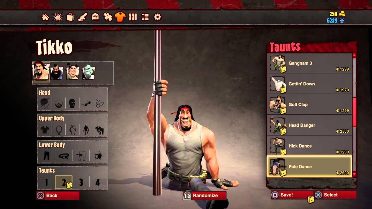 Loadout Taunts