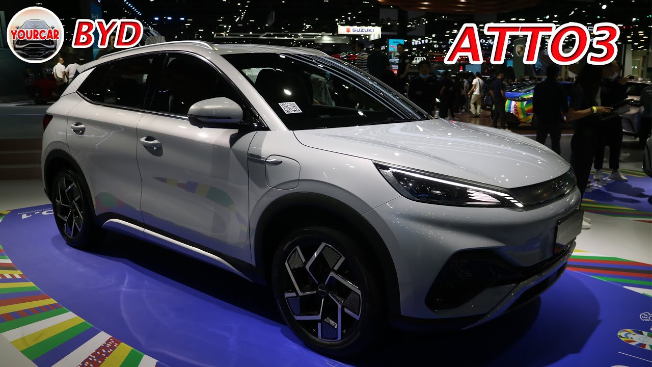 BYD ATTO 3 Extended Range 480KM | Ski White colour