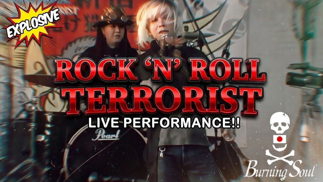 🔥Rock 'n' Roll Terrorist/BURNING SOUL #jrock #liveperformance