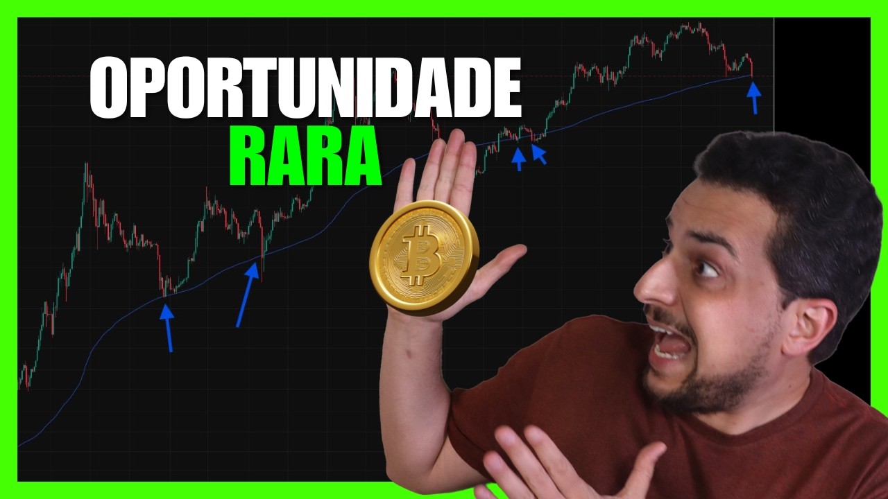 🚨 BITCOIN S&Oacute; TE DEU ESSA OPORTUNIDADE EM 5 VEZES... N&Atilde;O PERCA!