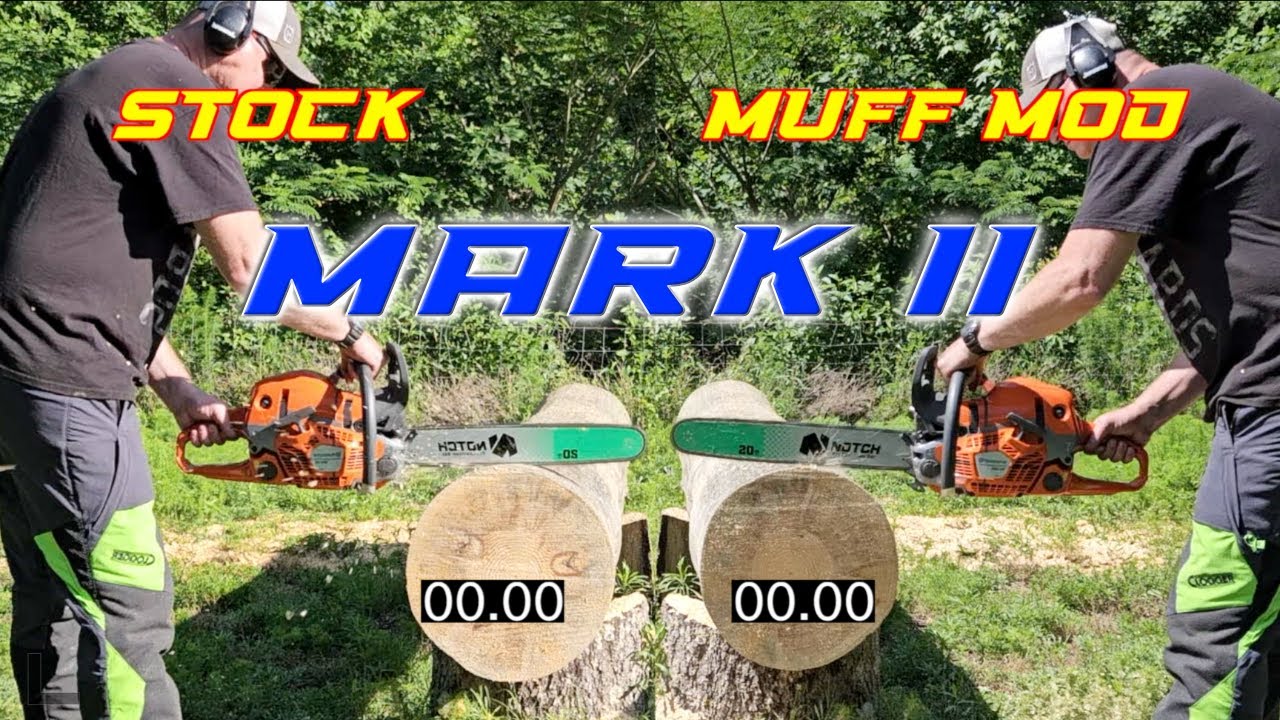 Модификация глушителя до и после 562xp mkII