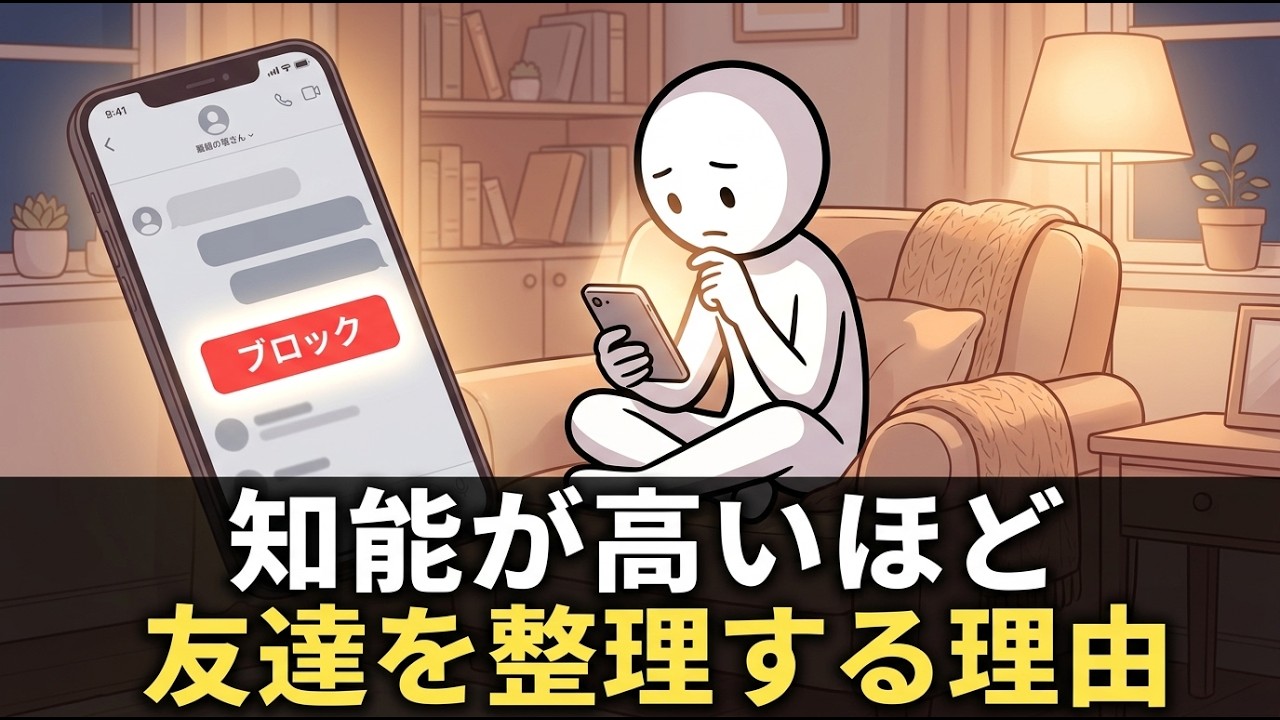 賢い人ほど年を重ねるにつれて友人関係を整理する理由
