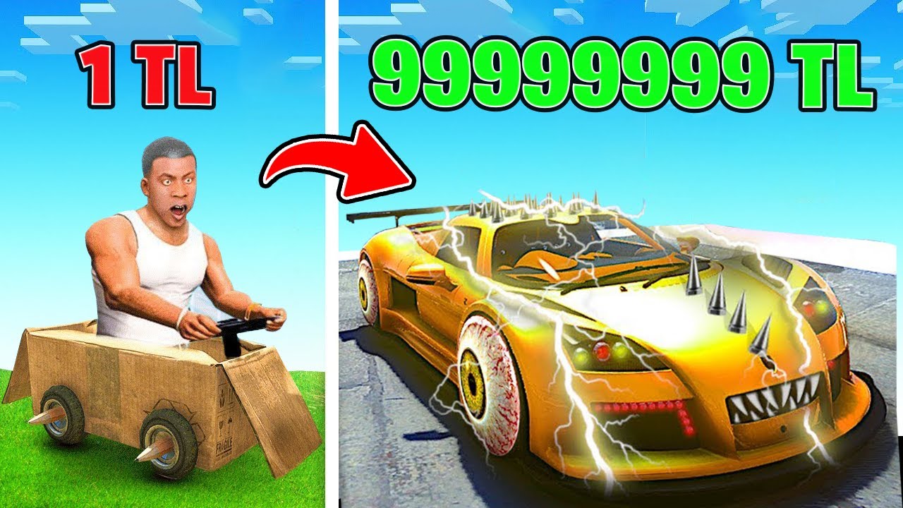 HURDA ARABAYI 999,999,999💲 ARABAYA &Ccedil;EVİRDİM 💸 - GTA 5 MODS