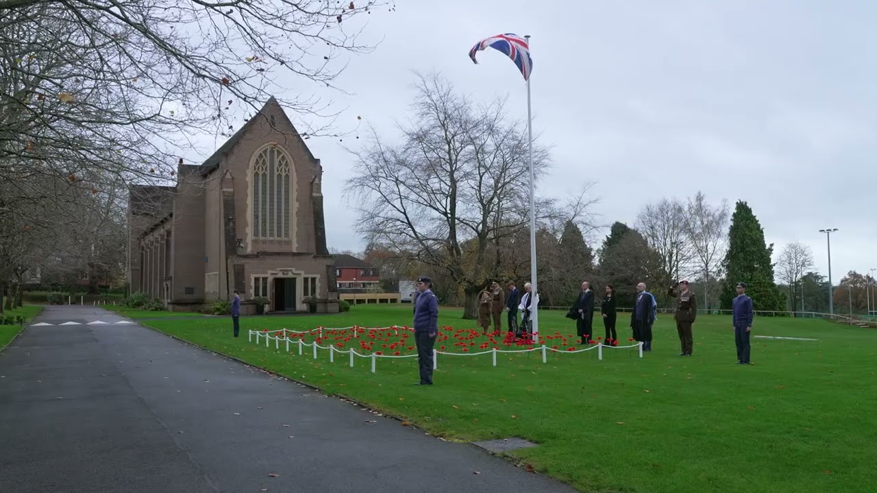 Bromsgrove School - Remembrance Day Flagpole (11/11/2025)