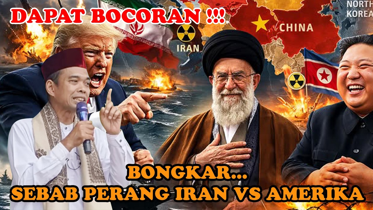 DAPAT BOCORAN !!!  BONGKAR SEBAB PERANG IRAN VS AMERIKA. PENJELASAN BUYA ABDUL SOMAD.