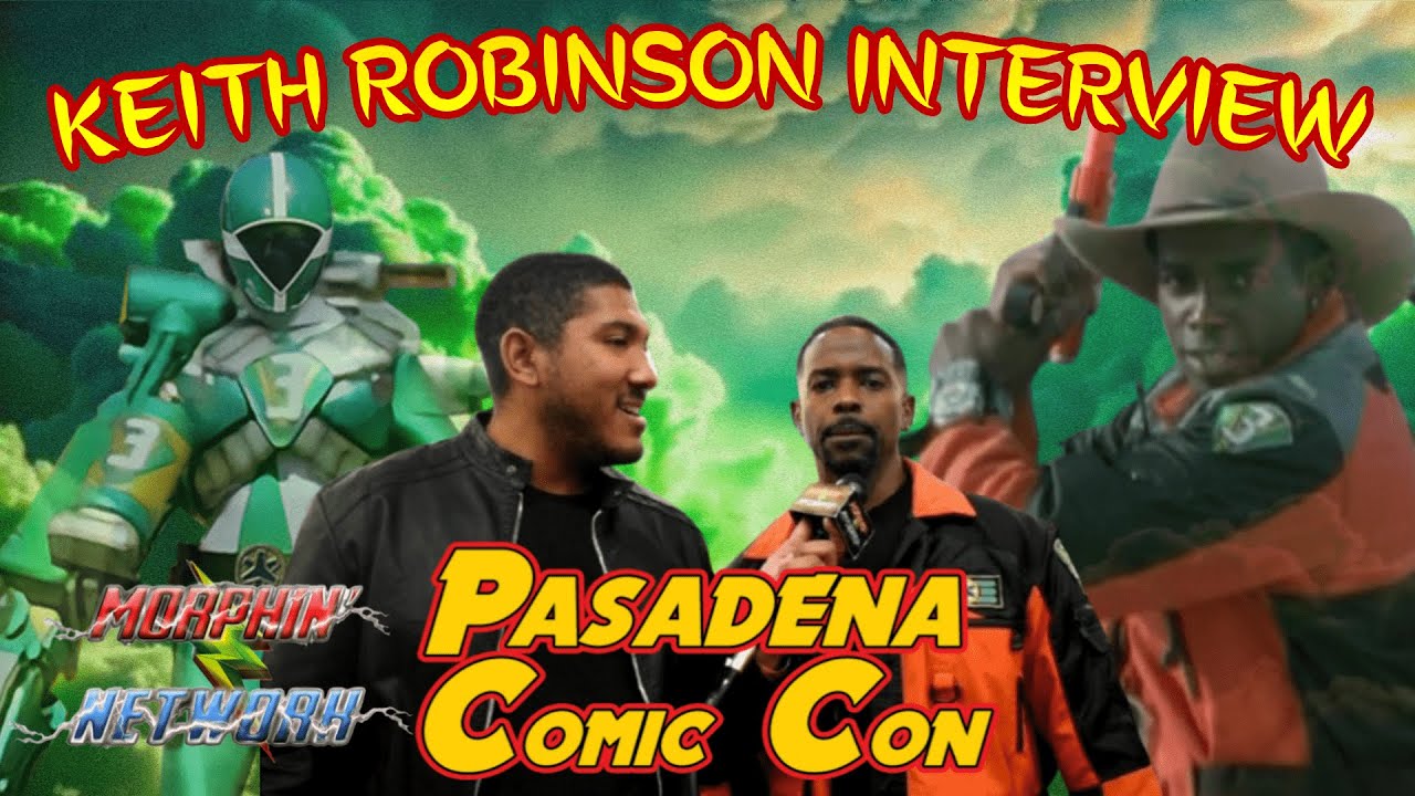 Keith Robinson (Green Lightspeed Rescue Ranger) Pasadena Comic Con 2025 Interview
