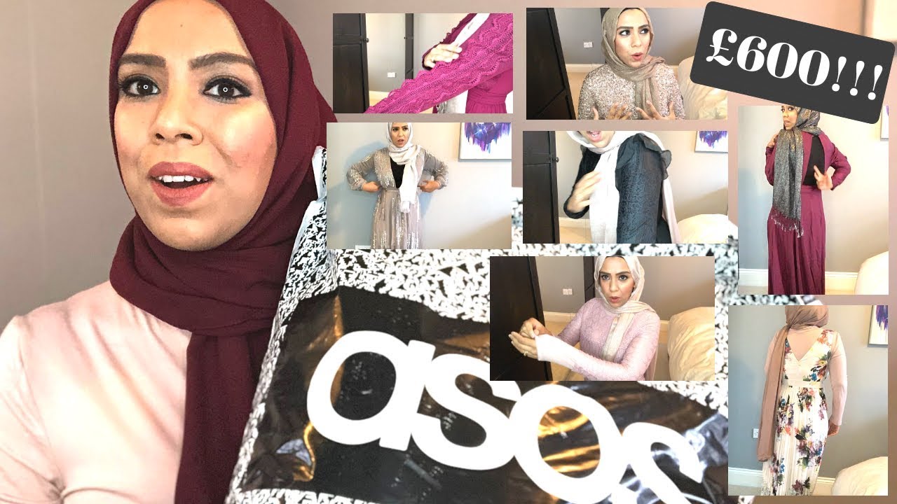 ASOS MODEST FASHION PARTYWEAR OCCASIONWEAR HAUL | DECEMBER 2018