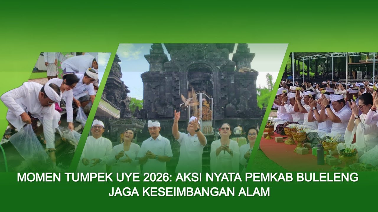 Momen Tumpek Uye 2026: Aksi Nyata Pemkab Buleleng Jaga Keseimbangan Alam 