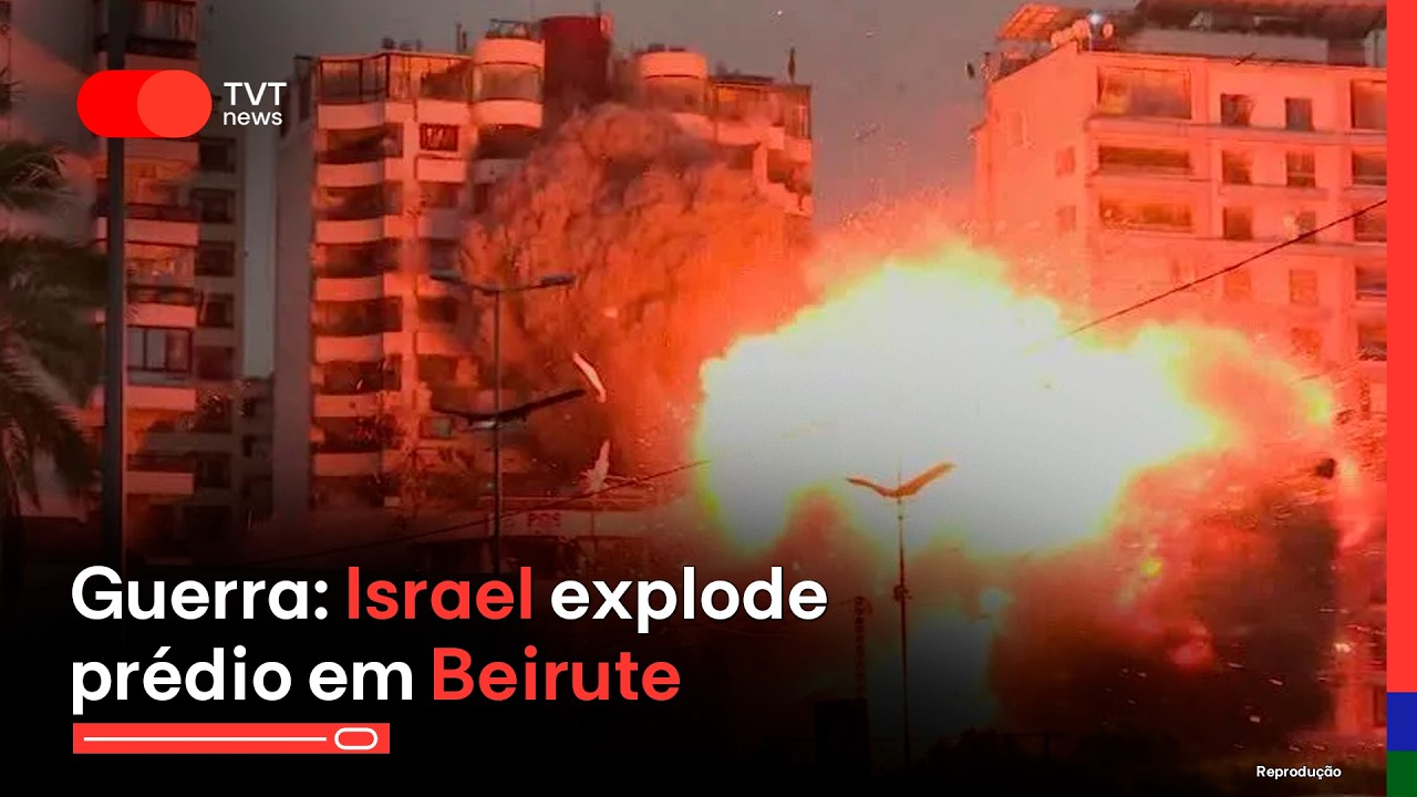 #aovivo Guerra: Israel explode prédio em Beirute - Caminhoneiros ameaçam parar; PF acionada