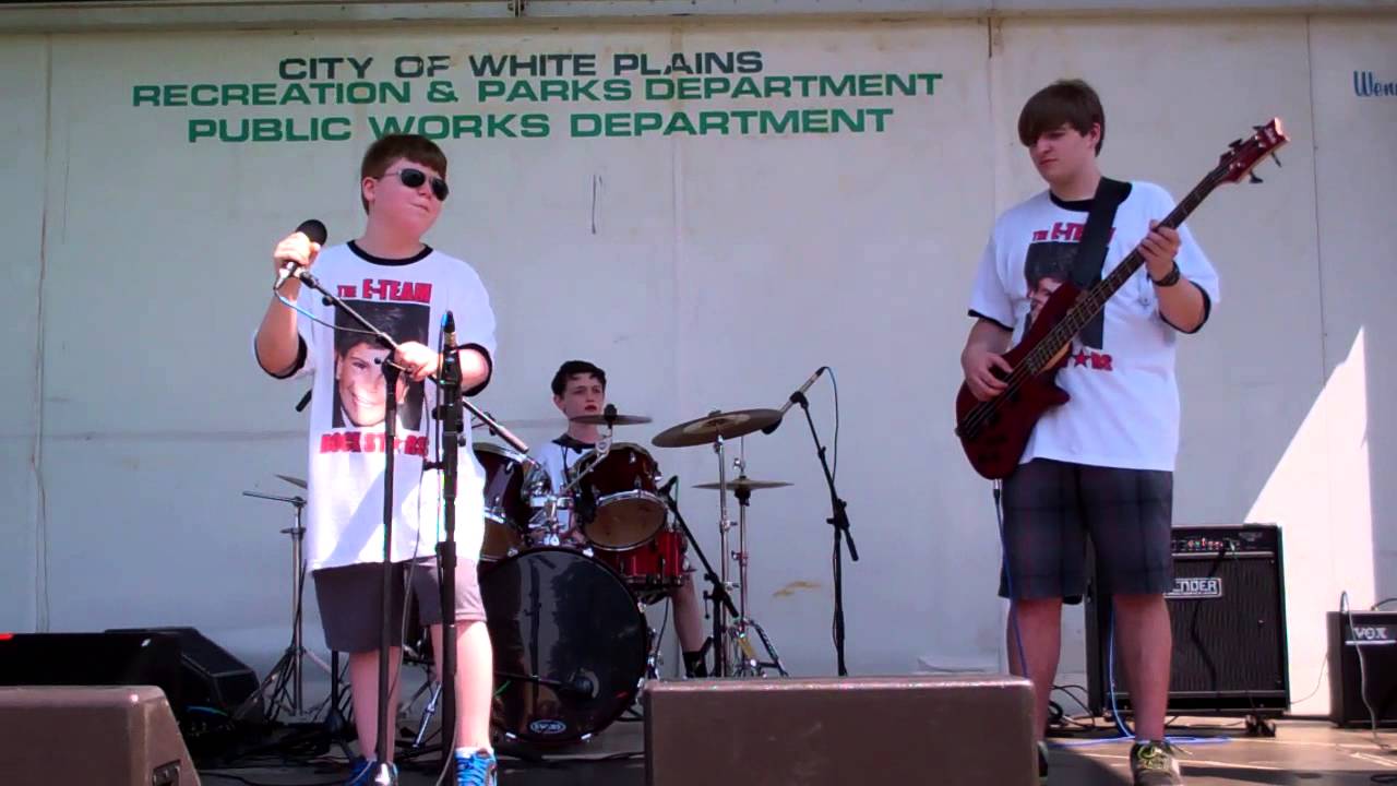 Ethan W and School of Rock Fairfield Band, Autism Speaks Walk, June 2, 2013