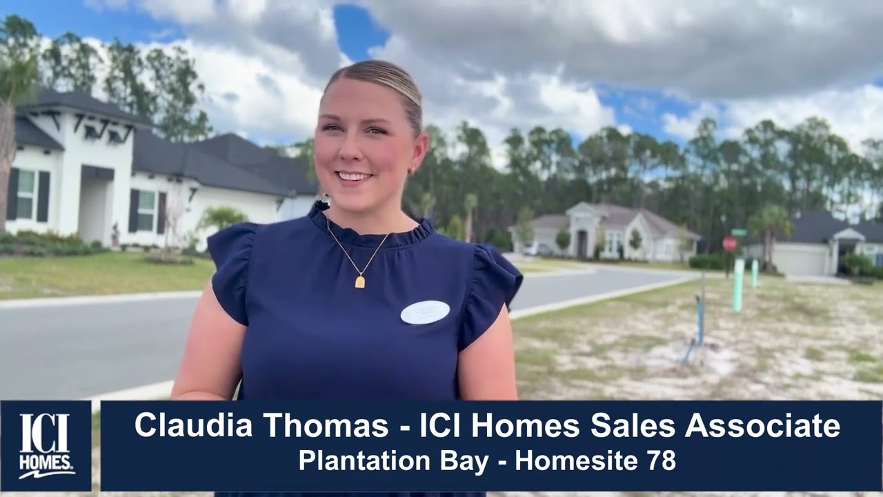 View Homesite 78 at Plantation Bay with Claudia Thomas | ICI Homes at Plantation Bay
