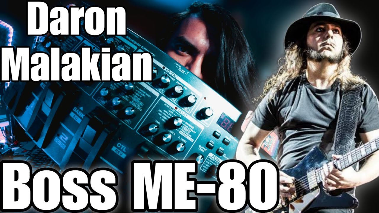 Daron Malakian - Emulando el tono de Daron Malakian  -  [Boss ME-80]