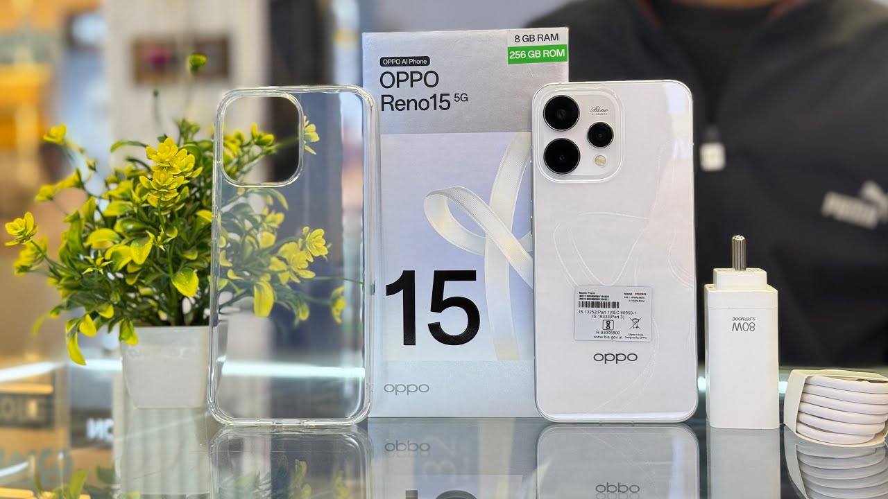 OPPO RENO 15 5G Glacier White | Camera Review | Quick Unboxing #oppobihar #travelwithreno #popout 