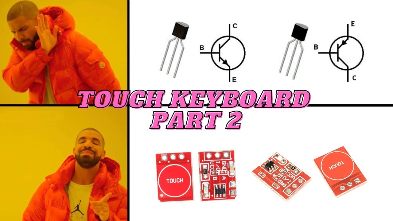 How to make a touch keyboard? Part 2 (by TTP223 sensors)
