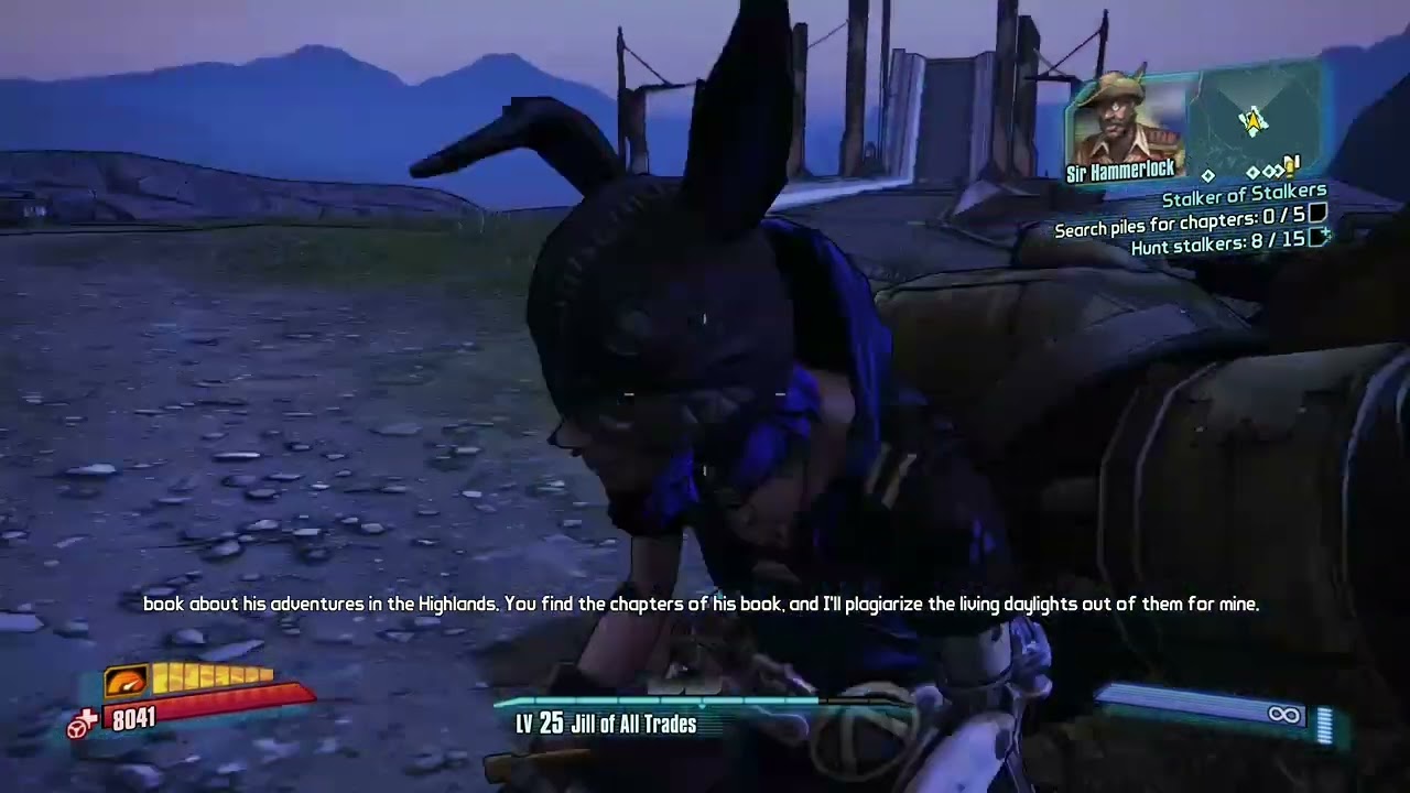 Hammerlock is revealed to be gay in Borderlands 2