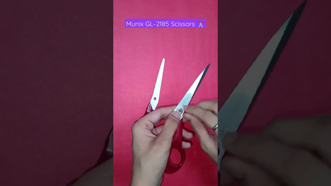 Munix GL-2185 216mm scissors ✂️ #shorts #satisfying #youtubeshorts #stationery