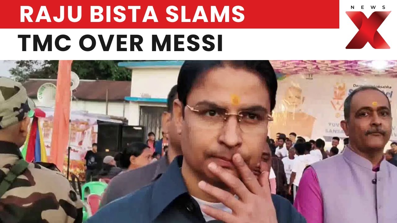 Messi Event Chaos Exposes TMC Law-and-Order, Says BJP MP Raju Bista