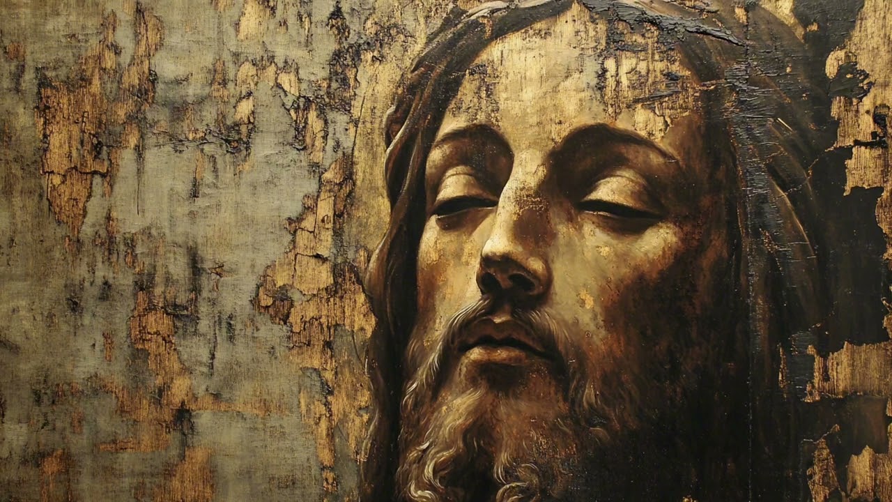 Ancient Holy Gregorian Chant Sang By Benedictine Monks In A Monastery