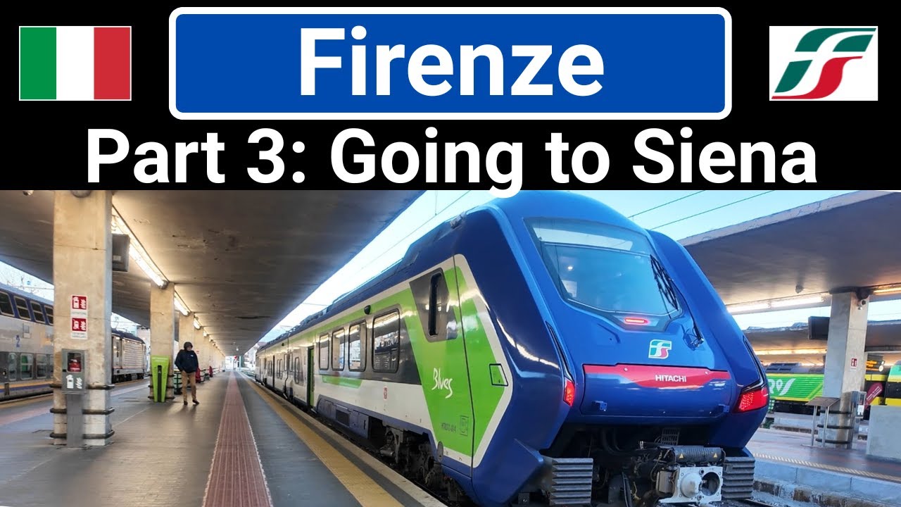 [Florence - Siena Italy] Trenitalia Train Station; Firenze SMN Stazione Binario Anunncio