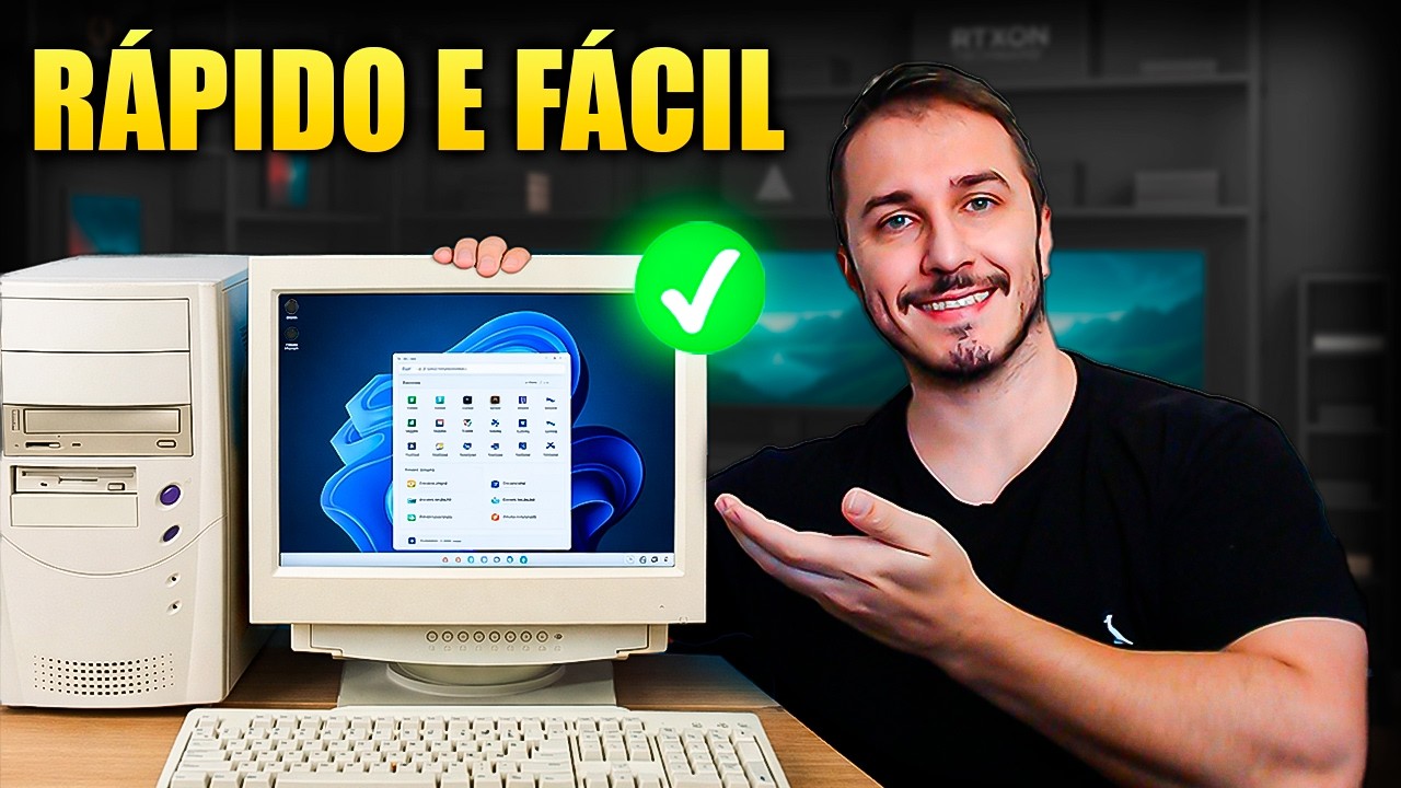 COMO INSTALAR WINDOWS 11 EM QUALQUER PC 2026 | INSTALAR WINDOWS 11 EM PC ANTIGO E PC NOVO