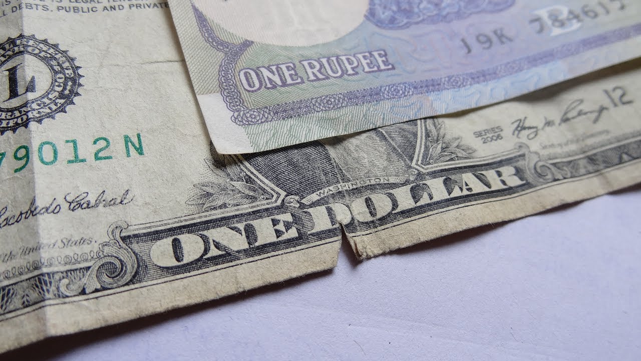 US Dollar VS Indian Rupee NOTE