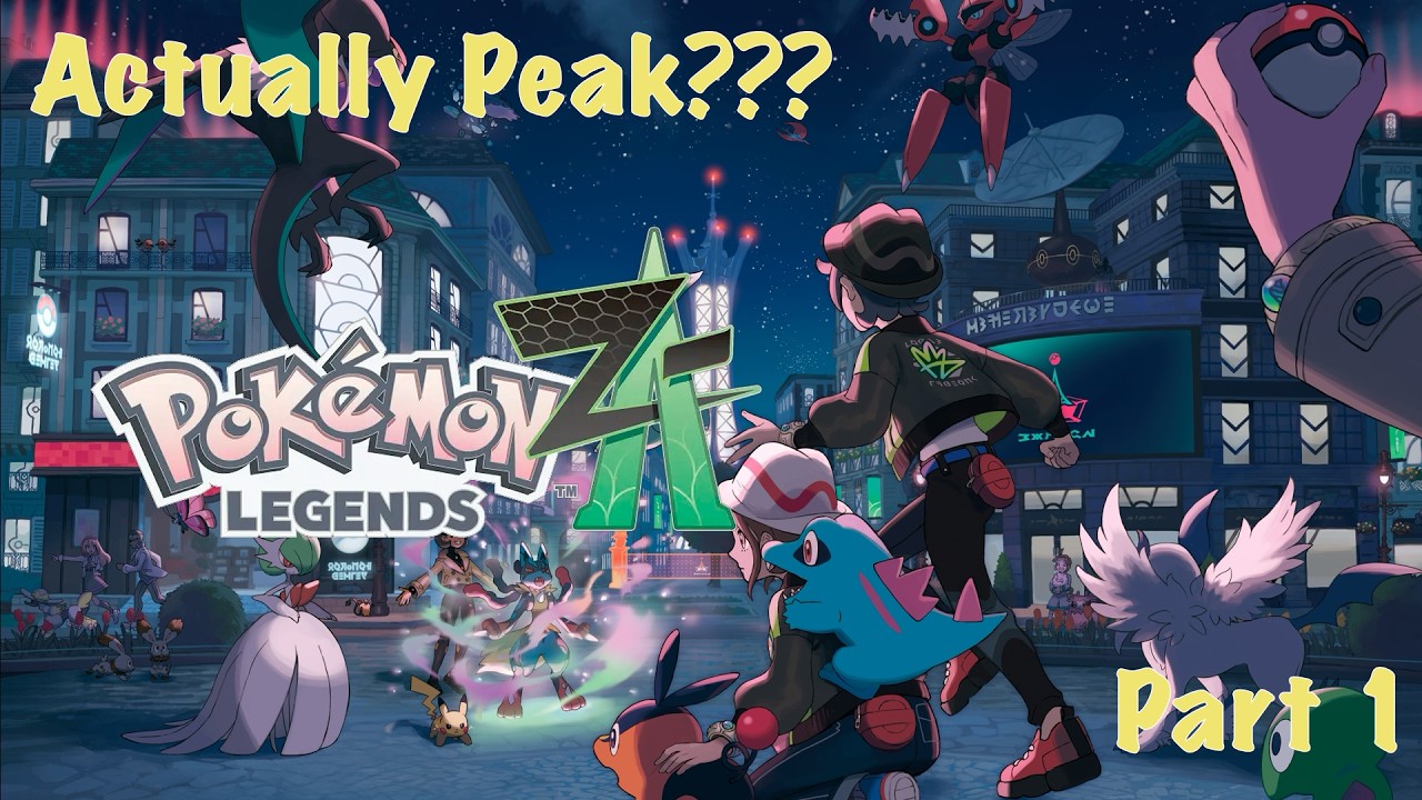 The most normal pokemon fan plays Legends ZA