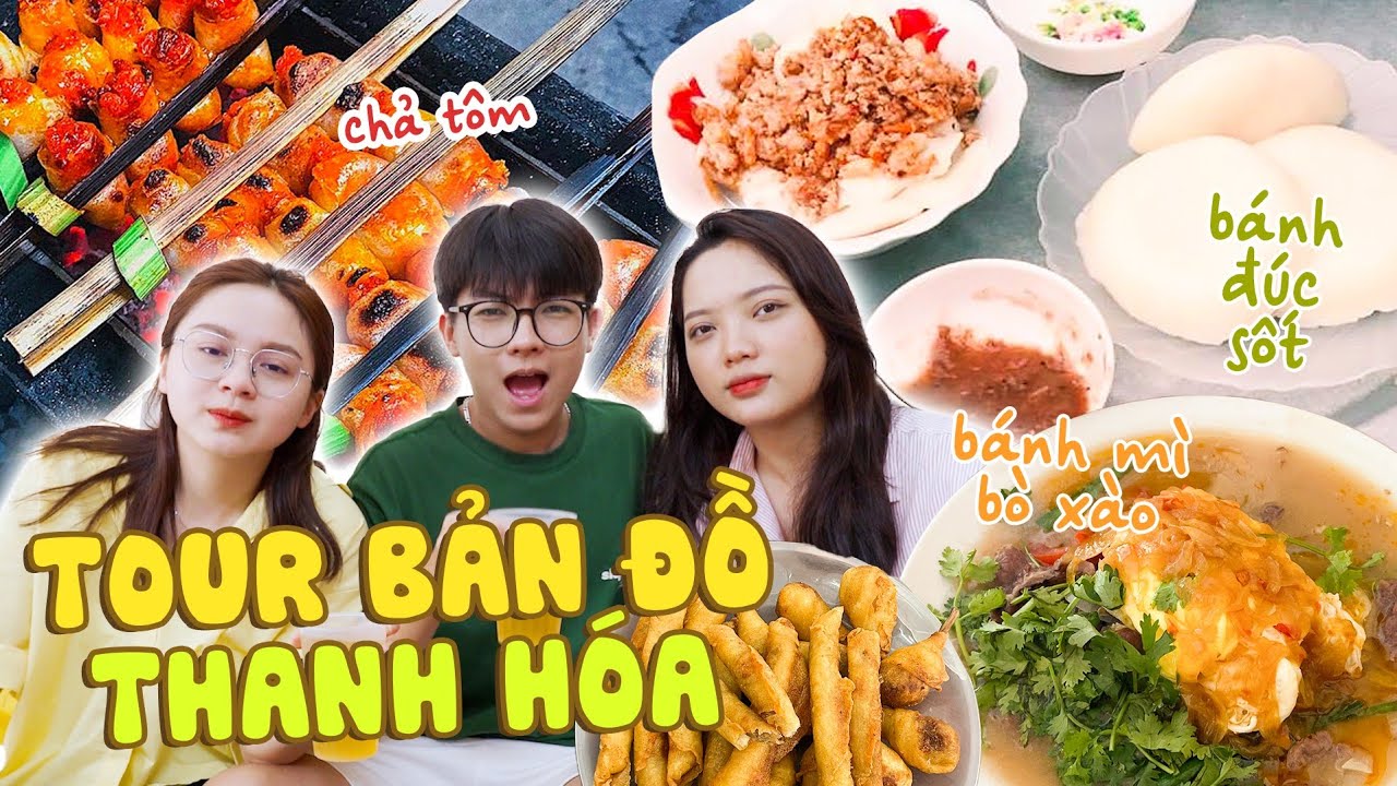 FOODTOUR BẢN ĐỒ ẨM THỰC THANH HÓA | 1 ngày ăn như người bản xứ!!