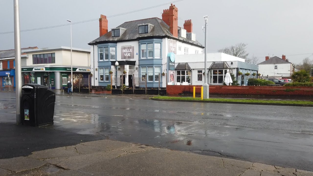 BLACKPOOL  very wet today  walk a different area today, then back to the town area
