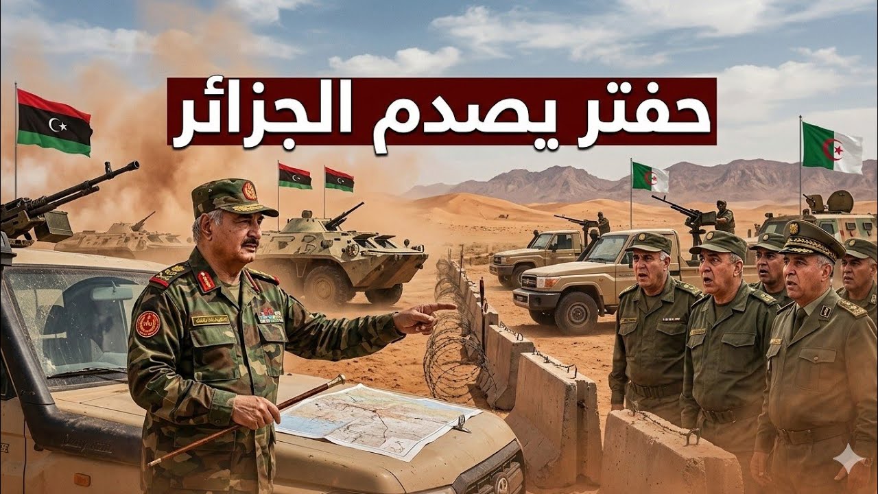 حفتر يقلب الطاولة على الجزائر و مقاتلات امريكية تقصف وهران 
