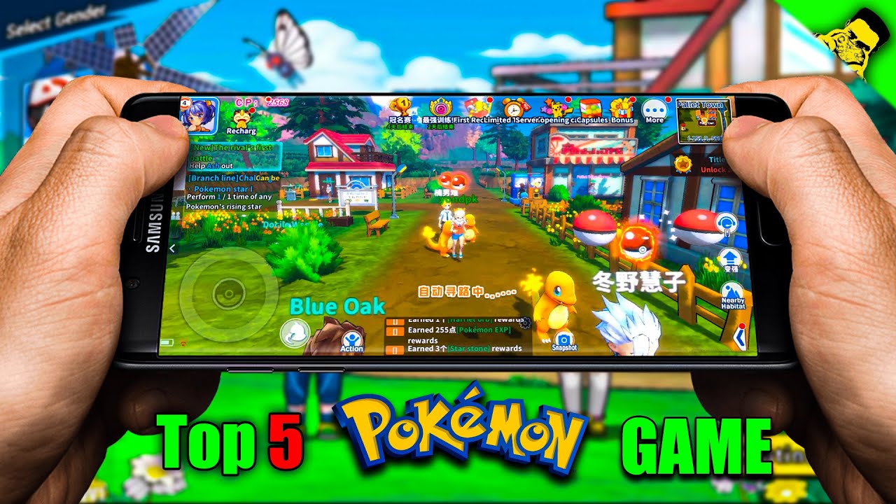 Pokémon Top 5 Android Games(Offline/Online) in Tamil