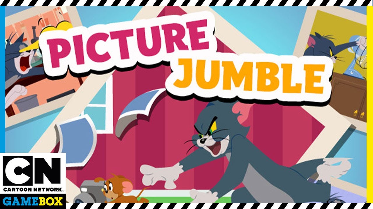 Tom and Jerry Picture Jumble | Awesome Tom and Jerry Puzzle Gameplay | Cartoon Network GameBox
