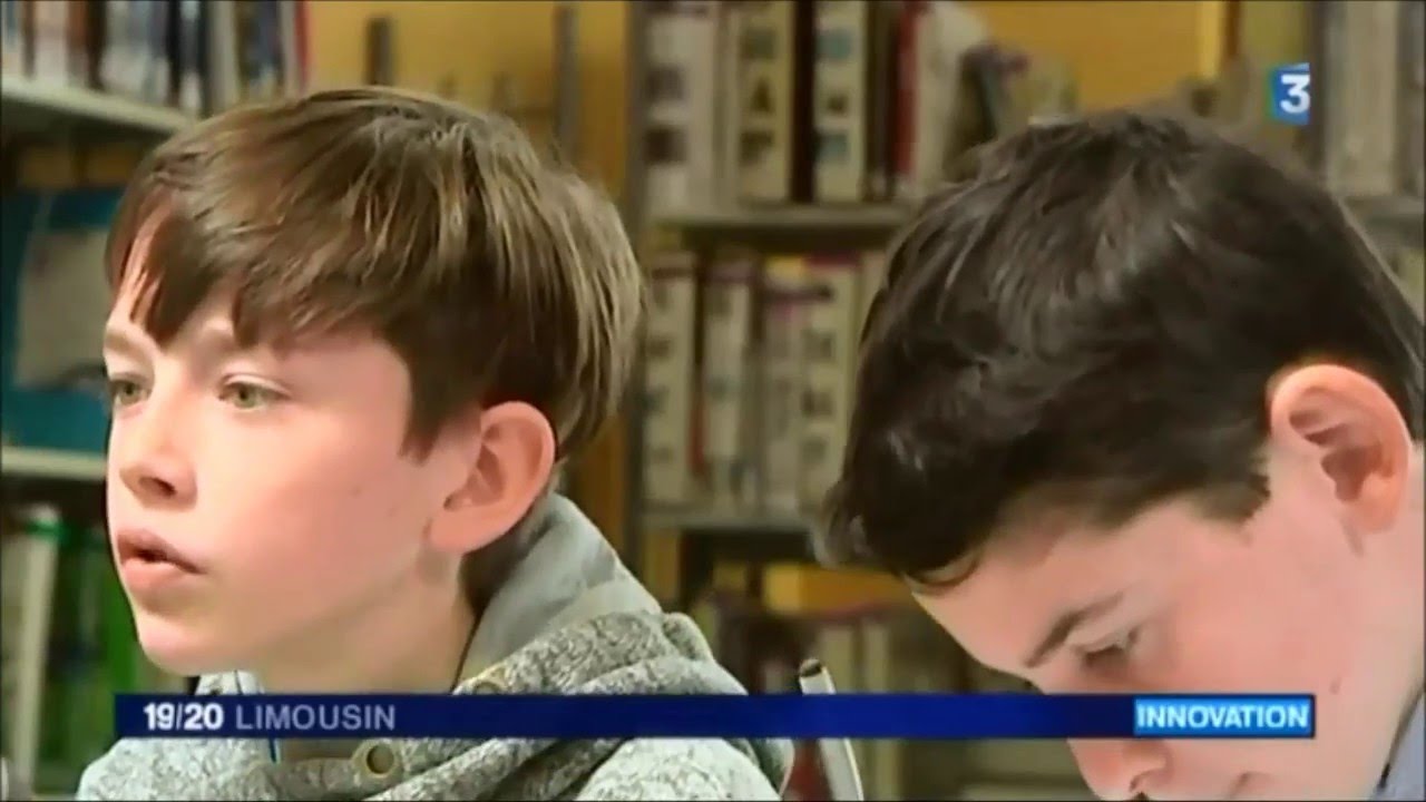Le Collège Paul LANGEVIN sur France 3 LImousin (9/04/2016)