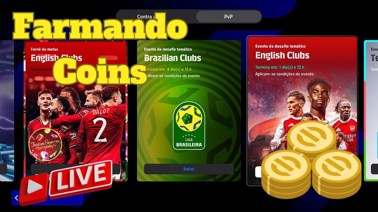 Farmando moedas - Efootball 2025