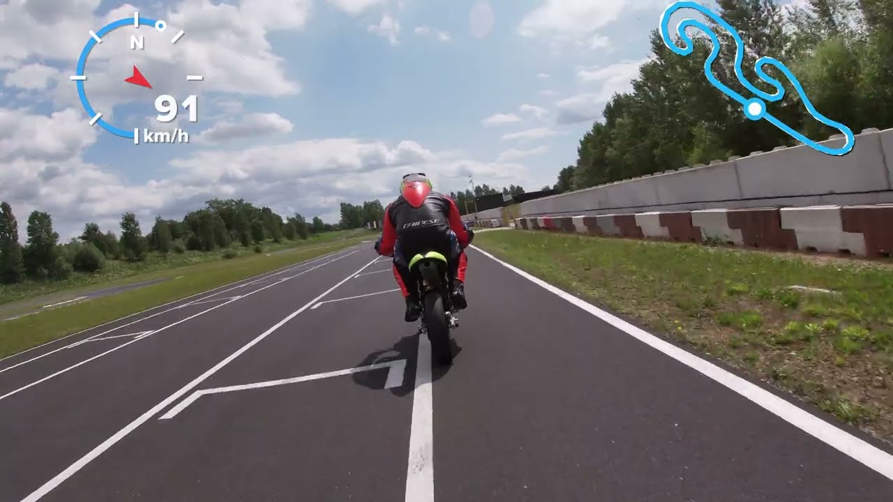 Some laps at AMZS karting Ptuj, YCF190 Daytona SM, Bine Štern, supermoto, racing