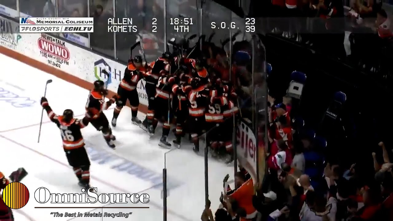 Allen Americans 2 at Fort Wayne Komets 3 (6-22-21) Round Two, Game 4