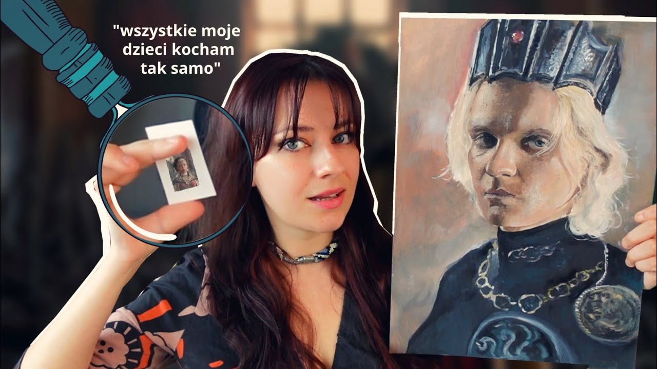 NAMALOWAŁAM OBRAZ OLEJNY WIELKOŚCI PAZNOKCIA!