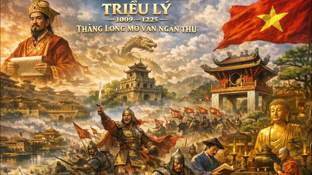 TRIỀU LÝ - THĂNG LONG MỞ VẬN NGÀN THU. TÁC GIẢ: ĐỖ TRƯỜNG SƠN