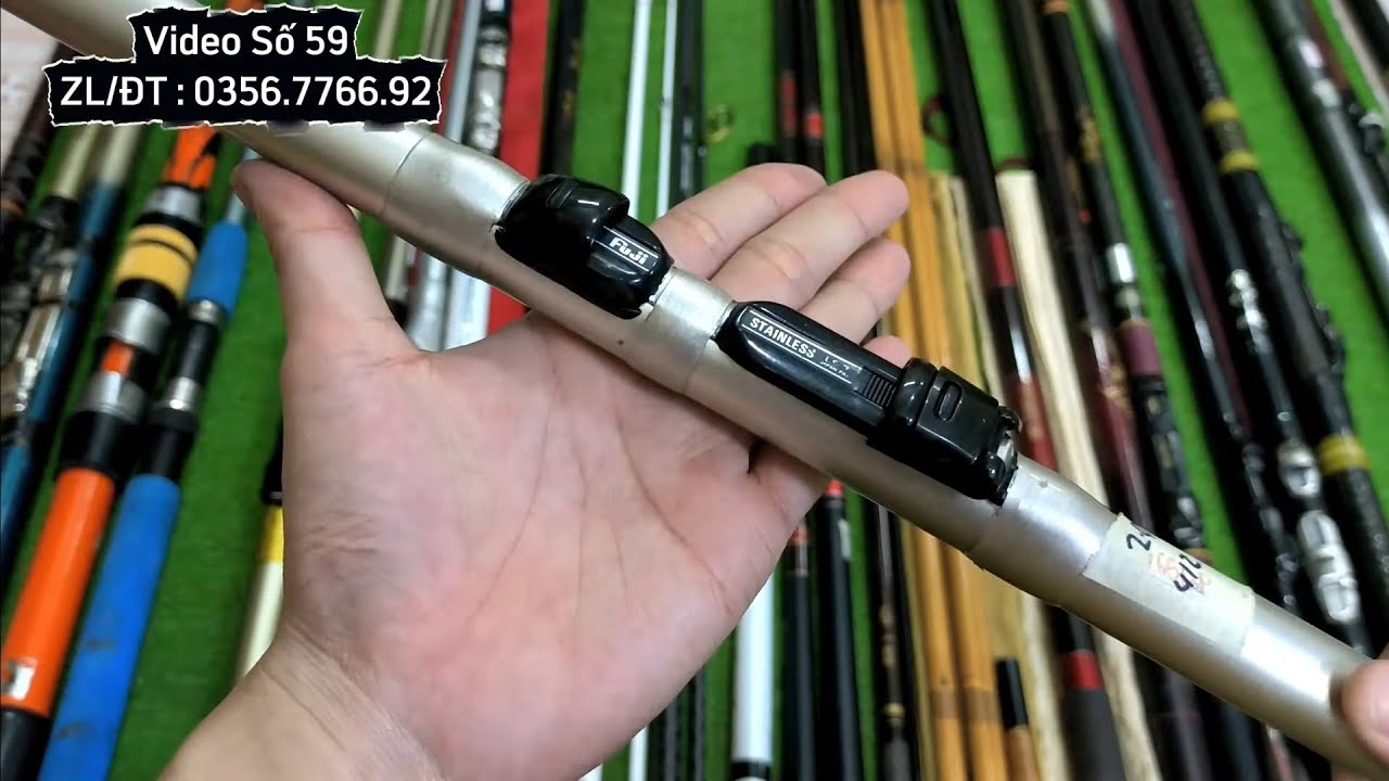 Video Số 59 : Cần C&acirc;u Nhật Hiếm - Cần Lục Shimano 405 - BX T 🇯🇵 Đồ C&acirc;u Nhật B&atilde;i Th&agrave;nh C&ocirc;ng