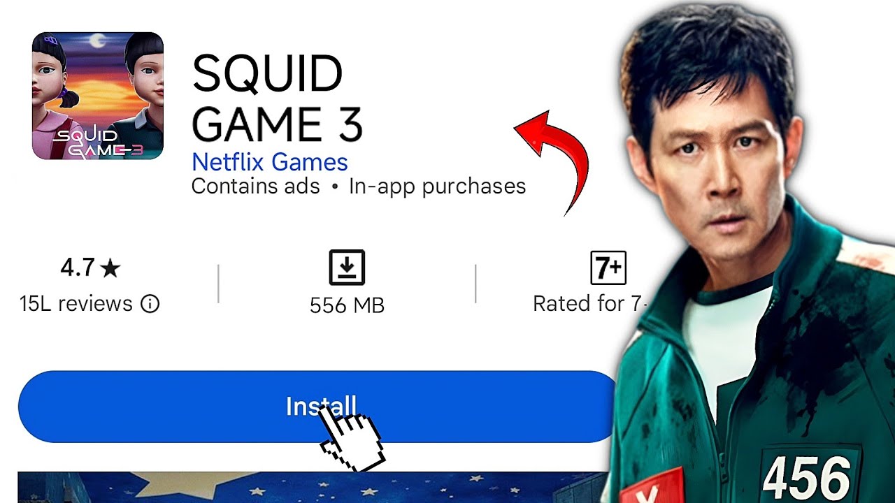 I Found 5 Secret Squid Game 3 Games From Play Store 😱🔥