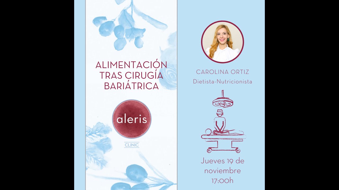Webinar - Alimentación tras cirugía bariátrica