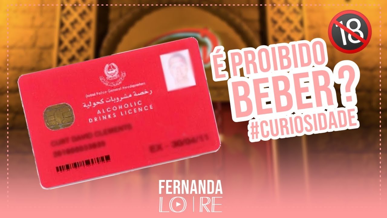 PROIBIDO BEBER EM DUBAI?  | Fernanda Lo Re |