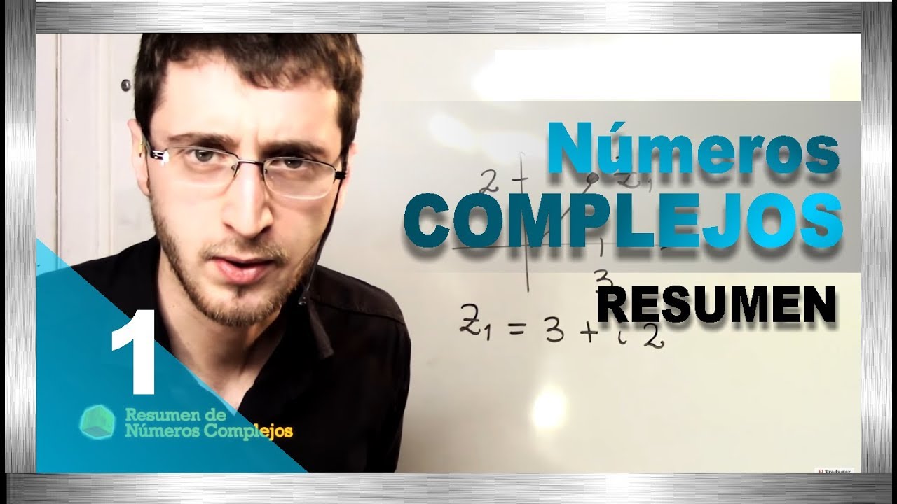 RESUMEN de Números Complejos - Parte 1 | El Traductor