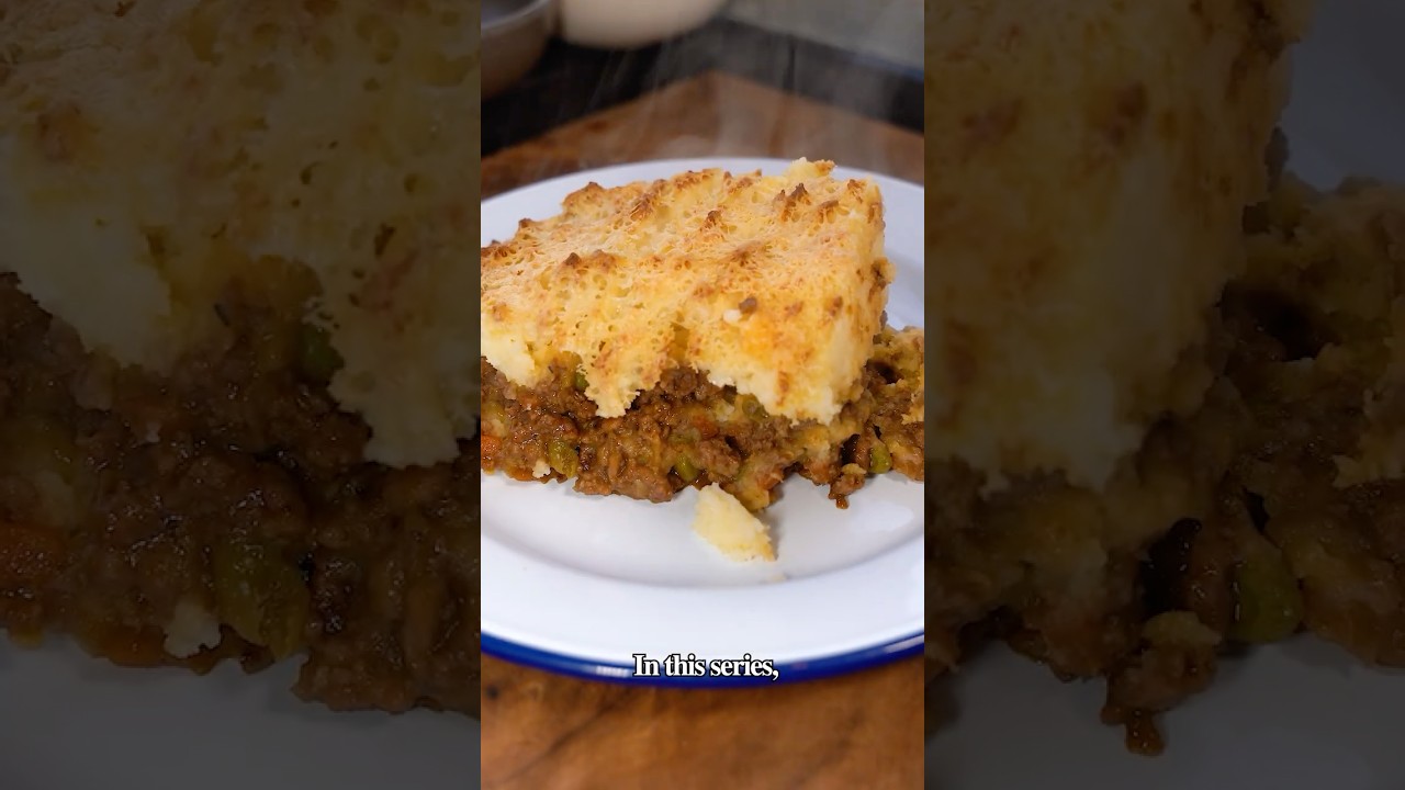 Shepherd&rsquo;s Pie - Pub Grub 🇬🇧 - Episode 5  #british #food #recipe