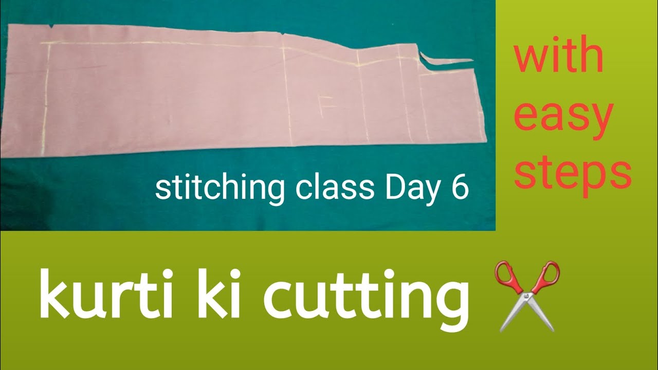 Kurti ki cutting| कुर्ती की कटिंग कैसे करें| #newvideo #silaisikhe #sewing #stitching #kurticutting 