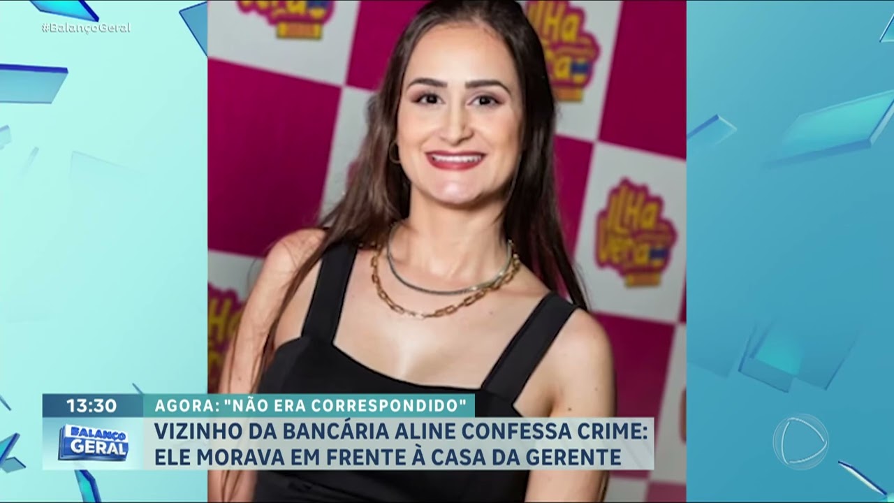 Vizinho confessa assassinato de gerente bancária | BALANÇO GERAL