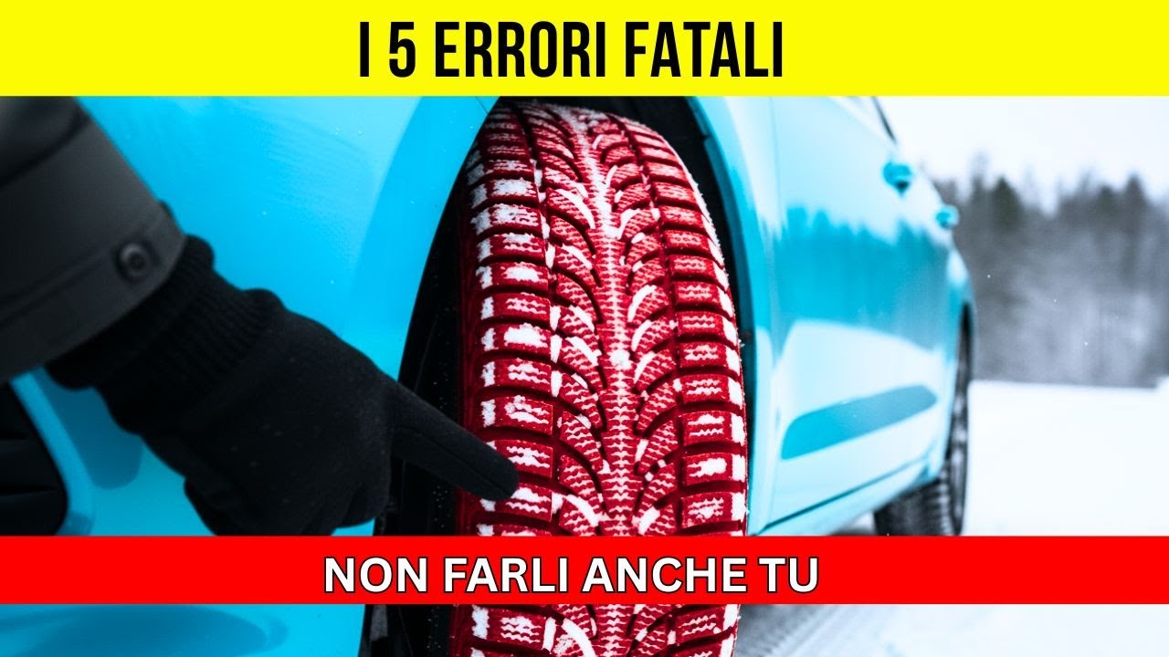 9 automobilisti su 10 sbagliano. L'illusione della gomma 