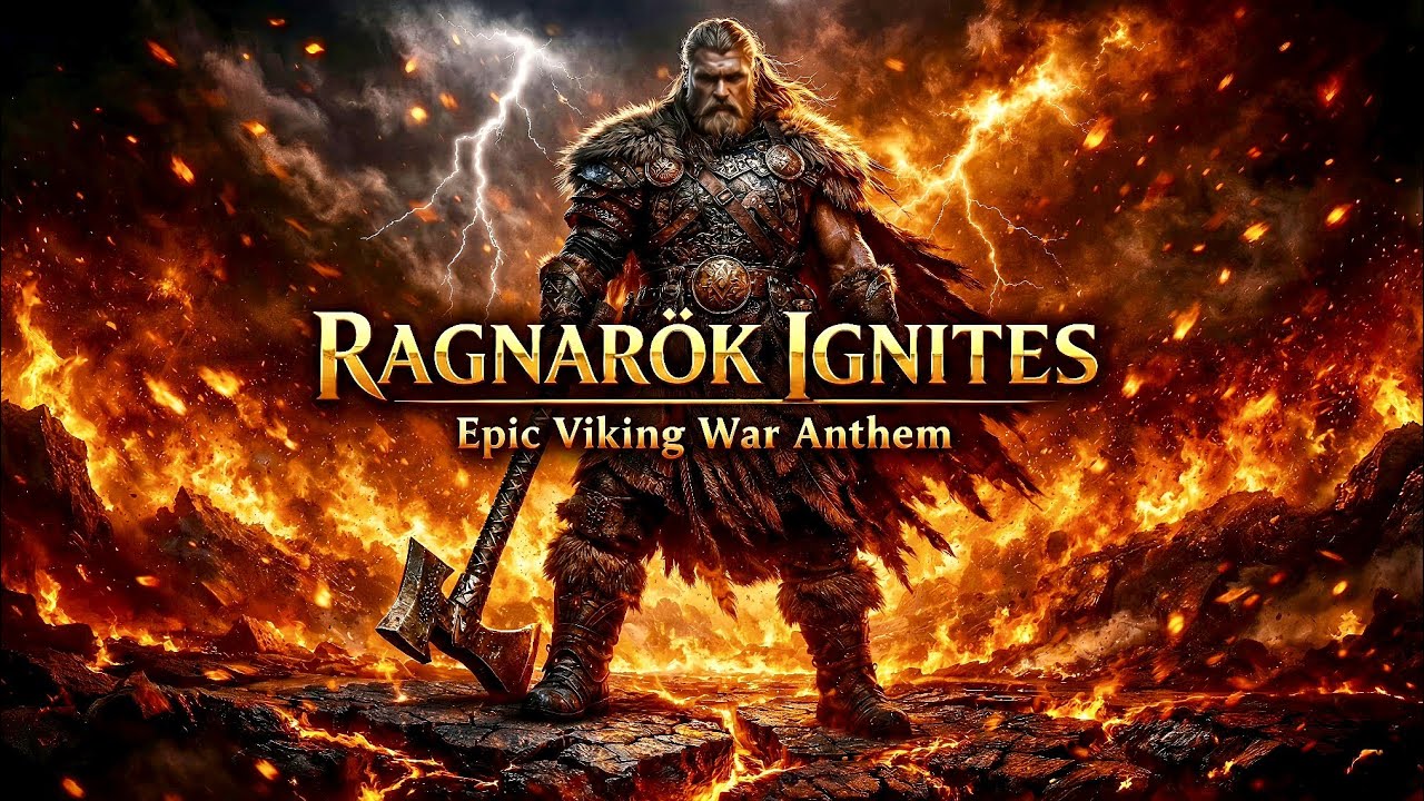 RAGNARÖK IGNITES | Epic Viking War Anthem | Norse Mythology Song 