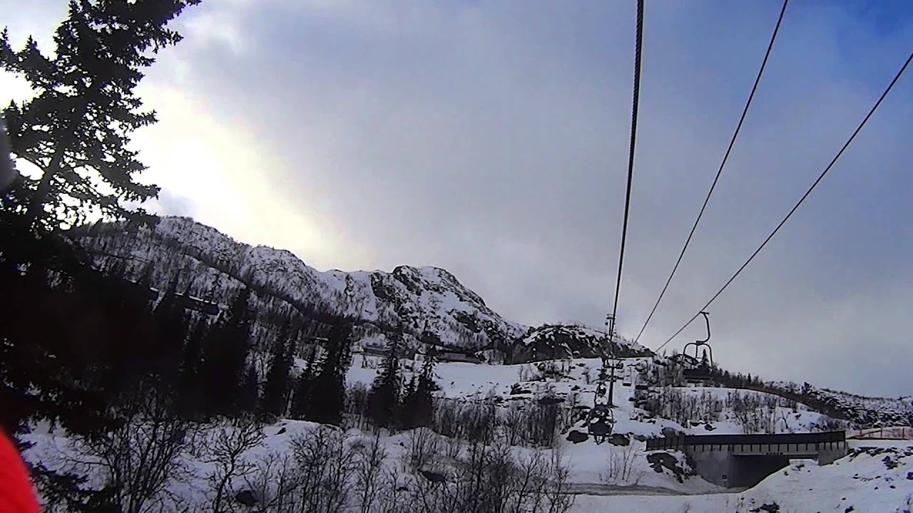Hemsedal - small chairlift J to Skarsnuten