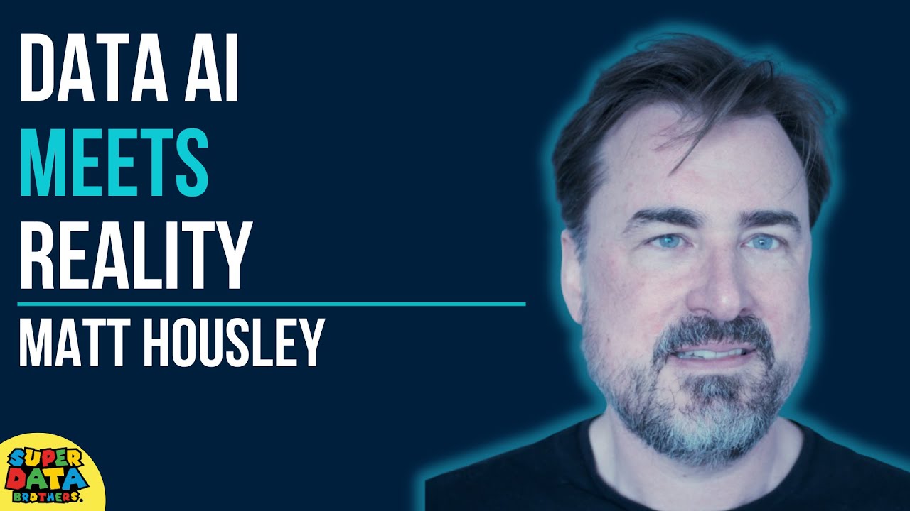 Matt Housley on AI Hype, Data Engineering, and the Future of BI | Super Data Brothers Interview