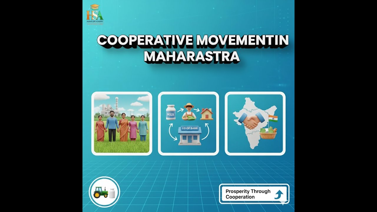 ECONOMICS | COOPERATIVE MOVEMENT IN MAHARASHTRA |